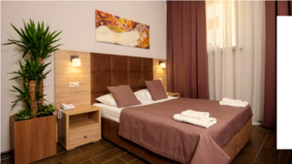 Гостиница Пеликан Краснодар Номер улучшенный с 1 двуспальной кроватью-1