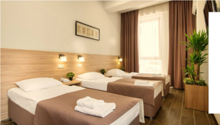 Гостиница Пеликан Краснодар Номер стандарт семейный-1